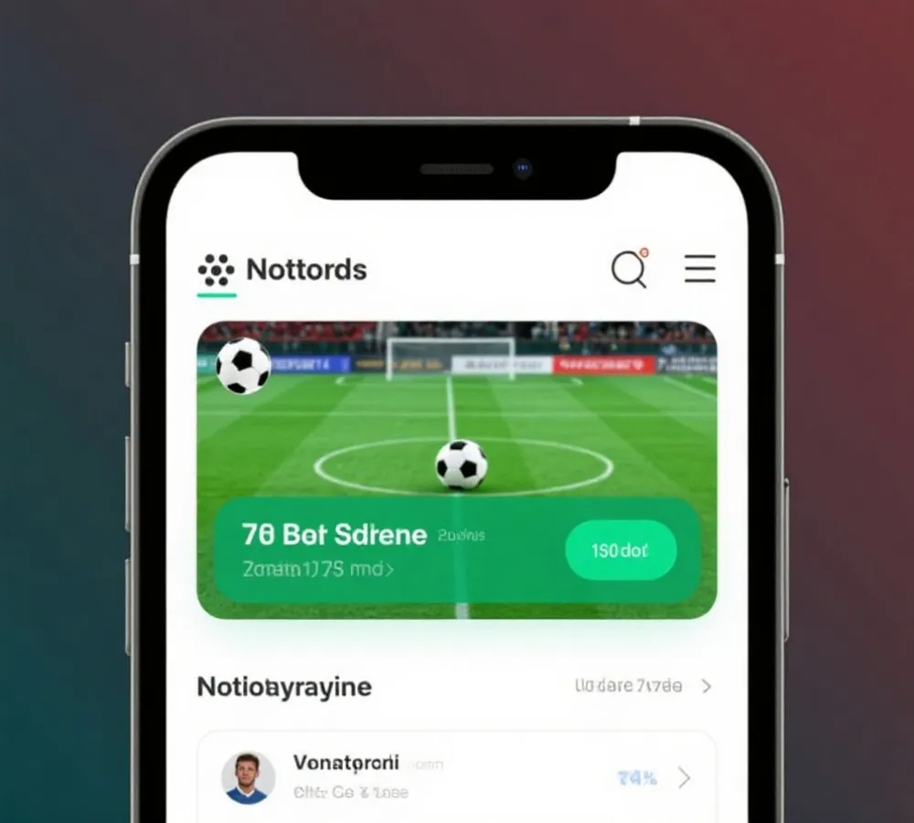 即時比分通知示意