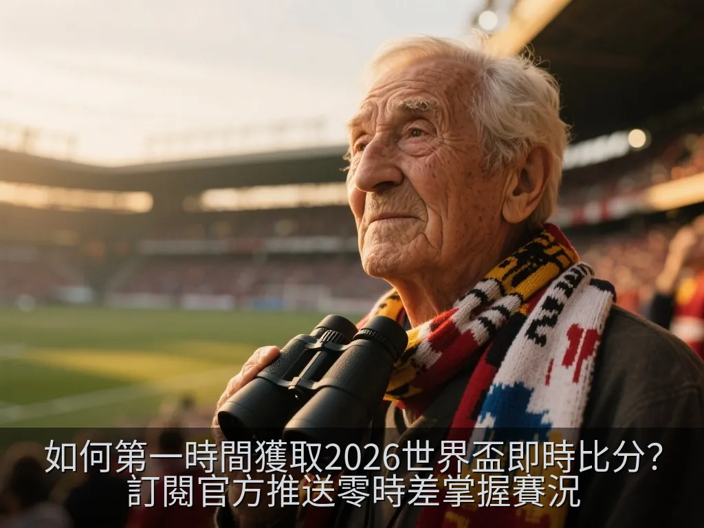 如何第一時間獲取2026世界盃即時比分？訂閱官方推送零時差掌握賽況