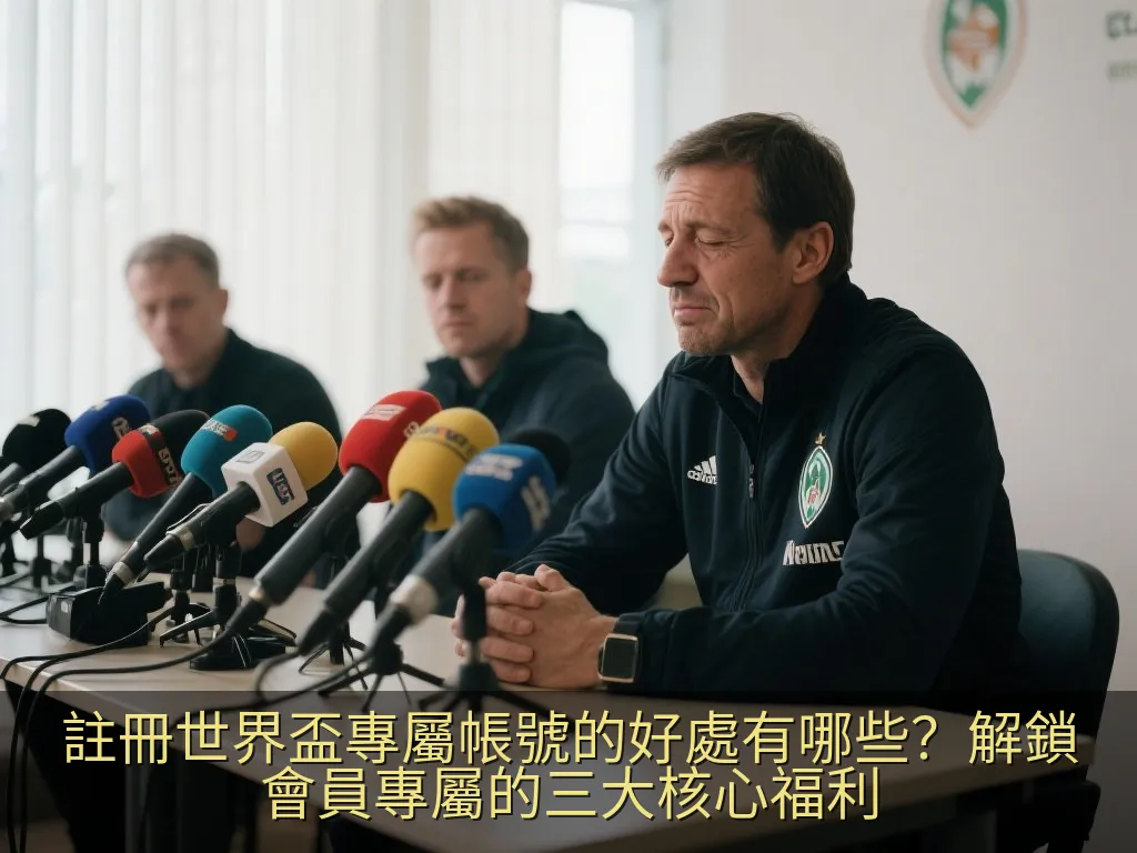 註冊世界盃專屬帳號的好處有哪些？解鎖會員專屬的三大核心福利