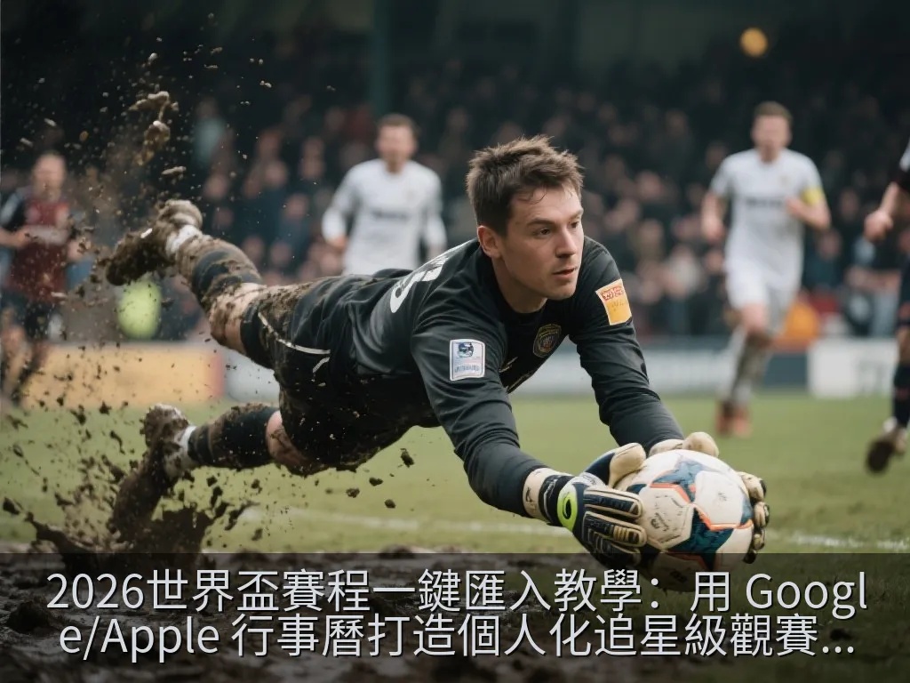 2026世界盃賽程一鍵匯入教學：用 Google/Apple 行事曆打造個人化追星級觀賽課表