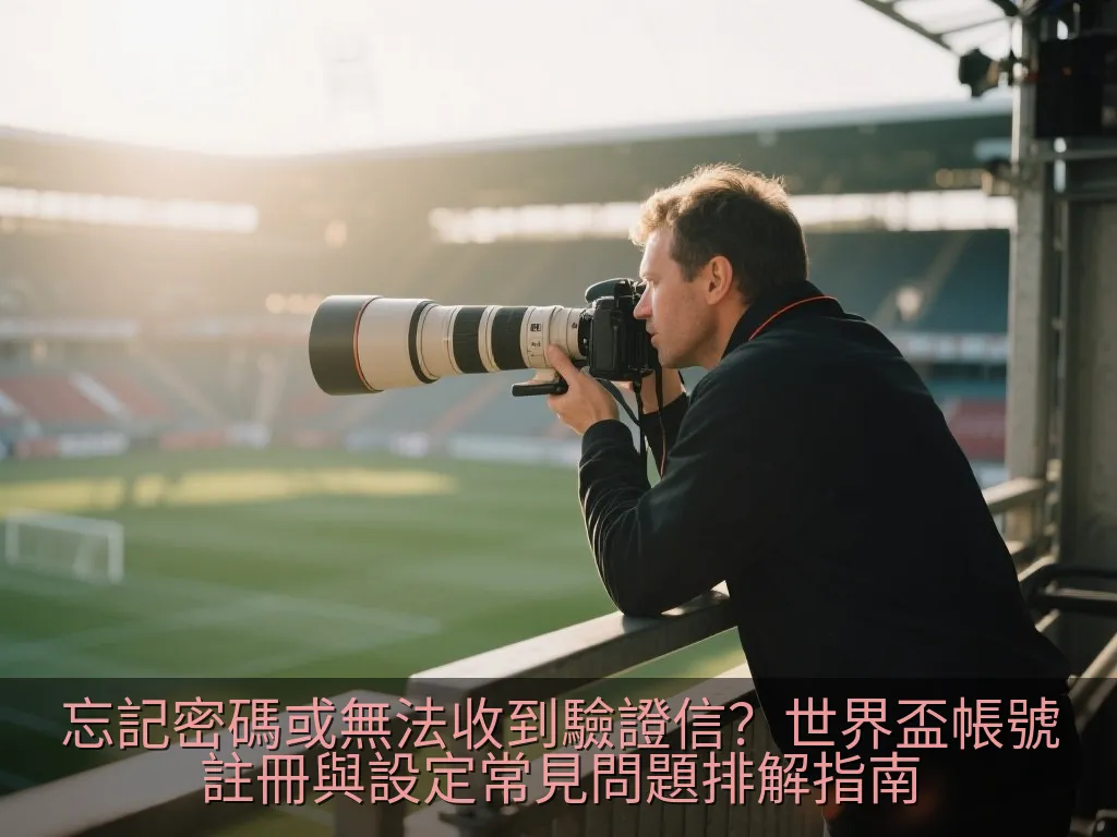 忘記密碼或無法收到驗證信？世界盃帳號註冊與設定常見問題排解指南